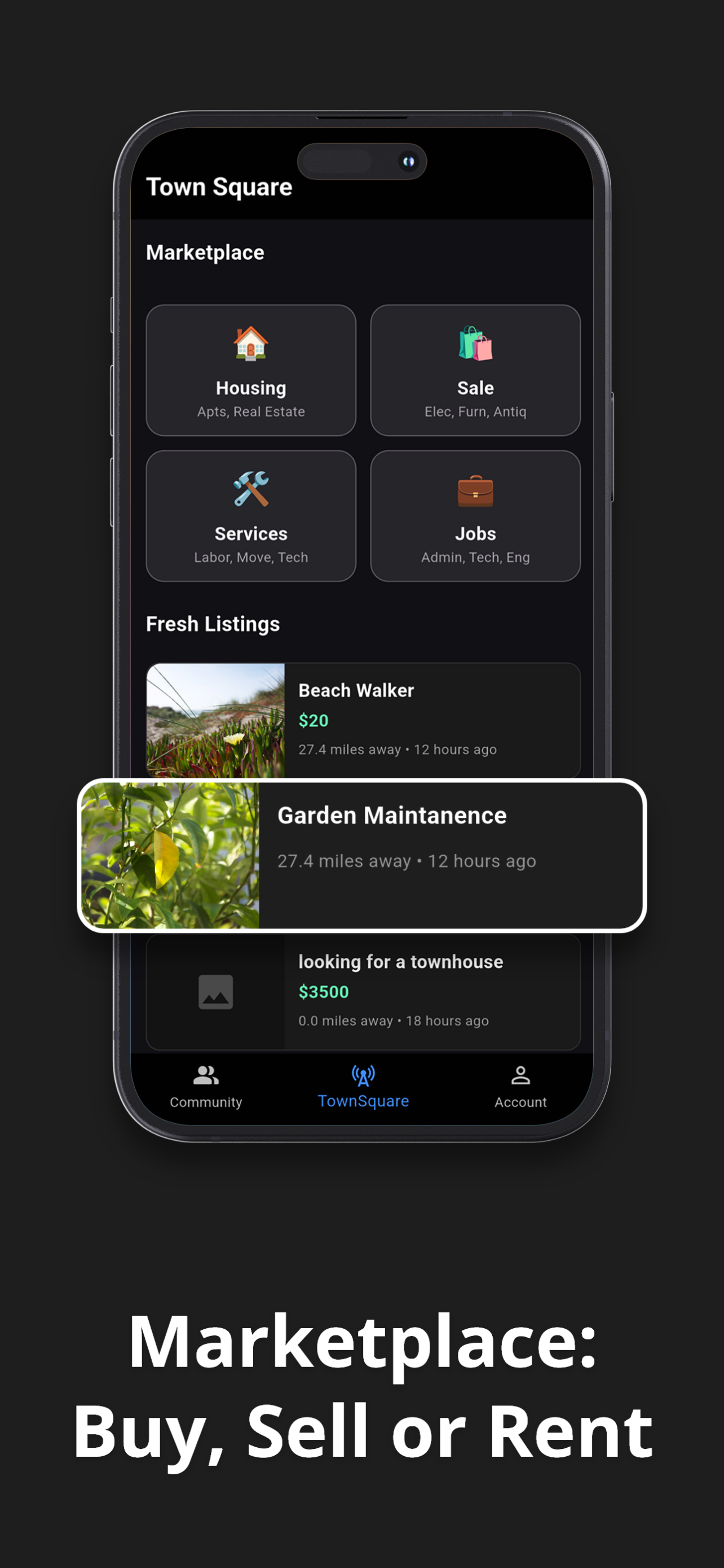 TownSquare Screenshot